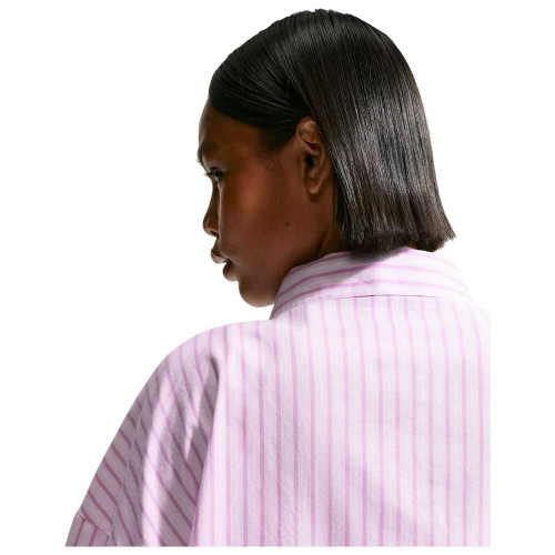 Nike Γυναικείο πουκάμισο Sportswear Chill Poplin Oversized Striped Shirt
